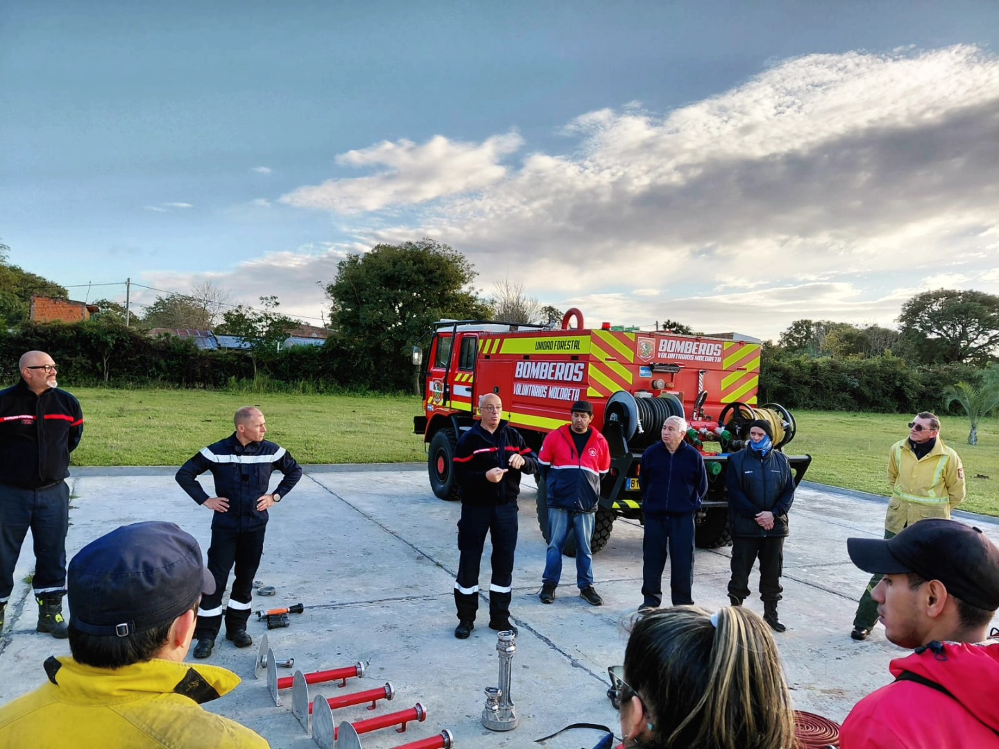 Formation intensive des pompiers locaux aux techniques d'intervention d'urgence par SPAI